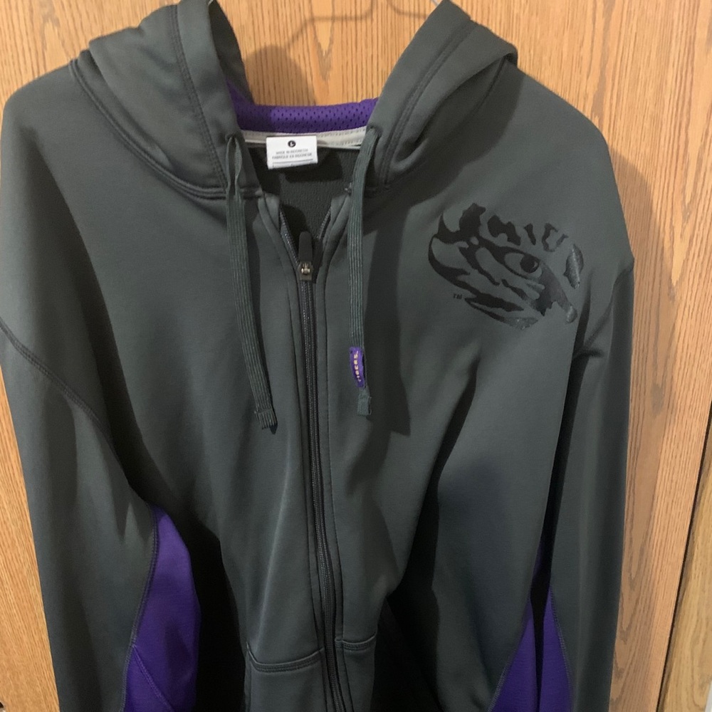 LSU Nike Zip Up Hoodie
